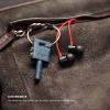 imageelago Keyring Headphone Splitter for iPhone iPad iPod Galaxy and Any Portable Device with 35mm Jean Indigo