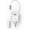 imageelago Keyring Headphone Splitter for iPhone iPad iPod Galaxy and Any Portable Device with 35mm White