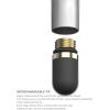 imageelago Stylus BallBlack  Premium AluminumBallpoint PenReplaceable Extra Tip Included  for iPad iPad Pro iPad Mini and iPhoneSilver