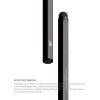 imageelago Stylus HexaCoral Blue  Premium Aluminum Classic Pencil Shape Replaceable Extra Tip Included  for iPad iPad Pro iPad Mini and iPhoneBlack