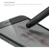 imageelago Stylus HexaCoral Blue  Premium Aluminum Classic Pencil Shape Replaceable Extra Tip Included  for iPad iPad Pro iPad Mini and iPhoneBlack