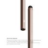 imageelago Stylus HexaCoral Blue  Premium Aluminum Classic Pencil Shape Replaceable Extra Tip Included  for iPad iPad Pro iPad Mini and iPhoneChocolate