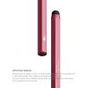 imageelago Stylus HexaCoral Blue  Premium Aluminum Classic Pencil Shape Replaceable Extra Tip Included  for iPad iPad Pro iPad Mini and iPhoneRed Pink