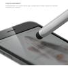 imageelago Stylus HexaCoral Blue  Premium Aluminum Classic Pencil Shape Replaceable Extra Tip Included  for iPad iPad Pro iPad Mini and iPhoneSilver