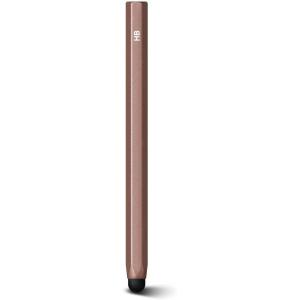 imageelago Stylus HexaCoral Blue  Premium Aluminum Classic Pencil Shape Replaceable Extra Tip Included  for iPad iPad Pro iPad Mini and iPhoneChocolate