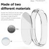 imageelago Clear Case Compatible with AirPods Max Case Cover  Transparent Shockproof AntiScratch Antidust Crystal ClearClear