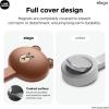 imageelago  LINE Friends Magnetic Cable Ties Premium Silicone Cord Organizer Reusable Magnetic Cable Organizer Official Merchandise SallyBrown