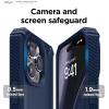 imageElago Armor iPhone 14 Pro Max 67quot Case  Military Grade Drop Protection HeavyDuty Carbon Fiber Texture Shockproof Bumper BlackJean Indigo