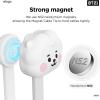 imageelago  BT21 Magnetic Cable Ties Premium Silicone Cord Organizer Reusable Magnetic Cable Organizer Official Merchandise KOYARJ