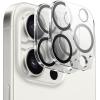 imageelago 1Pc Tempered Glass Camera Lens Protector Compatible with iPhone 15 Pro and iPhone 15 Pro Max  9H Surface Hardness AntiFingerprint ShatterProof Scratch ProtectioniPhone 15 Pro and iPhone 15 Pro Max