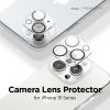 imageelago 1Pc Tempered Glass Camera Lens Protector Compatible with iPhone 15 Pro and iPhone 15 Pro Max  9H Surface Hardness AntiFingerprint ShatterProof Scratch ProtectioniPhone 15 Pro and iPhone 15 Pro Max