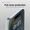 imageelago 2 Pcs Tempered Glass Screen Protector Compatible with iPhone 15 Pro Max  9H Surface Hardness AntiFingerprint ShatterProof Scratch Protection Crystal Clear Clarity BubbleFreeiPhone 15