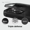 imageelago Buckler Compatible with iPhone 14 Pro Max Case 67 Inch  US Military Grade Drop Protection HeavyDuty Protective Cover Carbon Fiber Texture Tough Rugged Design Shockproof Bumper BlackTypography