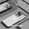 imageelago Clear Hybrid Case Compatible with iPhone 14 Pro Max 67 inch PC  TPU Hybrid Technology Reduced Yellowing Crystal Clear Shockproof Full Body Protection CaseBlack