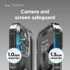imageelago Clear Hybrid Case Compatible with iPhone 14 Pro Max 67 inch PC  TPU Hybrid Technology Reduced Yellowing Crystal Clear Shockproof Full Body Protection CaseBlack
