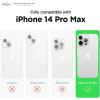 imageelago Clear Hybrid Case Compatible with iPhone 14 Pro Max 67 inch PC  TPU Hybrid Technology Reduced Yellowing Crystal Clear Shockproof Full Body Protection CaseTransparent