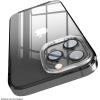 imageelago Clear Hybrid Case Compatible with iPhone 14 Pro Max 67 inch PC  TPU Hybrid Technology Reduced Yellowing Crystal Clear Shockproof Full Body Protection CaseBlack