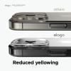imageelago Clear Hybrid Case Compatible with iPhone 14 Pro Max 67 inch PC  TPU Hybrid Technology Reduced Yellowing Crystal Clear Shockproof Full Body Protection CaseBlack