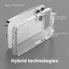 imageelago Clear Hybrid Case Compatible with iPhone 14 Pro Max 67 inch PC  TPU Hybrid Technology Reduced Yellowing Crystal Clear Shockproof Full Body Protection CaseTransparent
