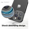 imageelago Clear Hybrid Case Compatible with iPhone 14 Pro Max 67 inch PC  TPU Hybrid Technology Reduced Yellowing Crystal Clear Shockproof Full Body Protection CaseBlack