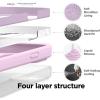 imageelago Compatible with iPhone 14 Pro Max Case Liquid Silicone Case Full Body Protective Cover Shockproof Slim Phone AntiScratch Soft Microfiber Lining 67 inch RedLight Lilac