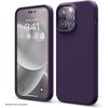 imageelago Compatible with iPhone 14 Pro Max Case Liquid Silicone Case Full Body Protective Cover Shockproof Slim Phone AntiScratch Soft Microfiber Lining 67 inch RedDeep Purple