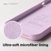 imageelago Compatible with iPhone 14 Pro Max Case Liquid Silicone Case Full Body Protective Cover Shockproof Slim Phone AntiScratch Soft Microfiber Lining 67 inch RedLight Lilac