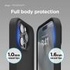 imageelago Compatible with iPhone 14 Pro Max Case Liquid Silicone Case Full Body Protective Cover Shockproof Slim Phone AntiScratch Soft Microfiber Lining 67 inch RedBlack