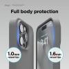 imageelago Compatible with iPhone 14 Pro Max Case Liquid Silicone Case Full Body Protective Cover Shockproof Slim Phone AntiScratch Soft Microfiber Lining 67 inch RedDark Grey