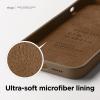 imageelago Compatible with iPhone 14 Pro Max Case Liquid Silicone Case Full Body Protective Cover Shockproof Slim Phone AntiScratch Soft Microfiber Lining 67 inch RedBrown