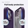 imageelago Compatible with iPhone 14 Pro Max Case Liquid Silicone Case Full Body Protective Cover Shockproof Slim Phone AntiScratch Soft Microfiber Lining 67 inch RedDeep Purple