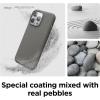 imageelago Compatible with iPhone 14 Pro Max Case Pebble Case Full Body Protective Cover Shockproof Special Pebble Coated Slim AntiScratch 67 inch City Grey