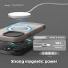 imageelago Compatible with iPhone 15 Pro Max Case Compatible with MagSafe Glide Case Full Body Protective Cover Shockproof Slim Phone Case 67 inch Top Stone  Bottom Medium GreyTop Stone  Bottom Medium Grey