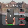 imageelago Compatible with iPhone 15 Pro Max Case Compatible with MagSafe Glide Case Full Body Protective Cover Shockproof Slim Phone Case 67 inch Top Stone  Bottom Medium GreyTop Stone  Bottom Medium Grey