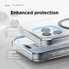 imageelago Magnetic Hybrid Clear Case Compatible with iPhone 15 Pro Max Case Compatible with MagSafe 67quot US Military Grade Drop Protection PC  TPU Hybrid Technology Reduced Yellowing BlackBlack