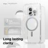 imageelago Magnetic Hybrid Clear Case Compatible with iPhone 15 Pro Max Case Compatible with MagSafe 67quot US Military Grade Drop Protection PC  TPU Hybrid Technology Reduced Yellowing BlackMedium Grey