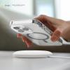 imageelago Magnetic Hybrid Clear Case Compatible with iPhone 15 Pro Max Case Compatible with MagSafe 67quot US Military Grade Drop Protection PC  TPU Hybrid Technology Reduced Yellowing BlackMedium Grey