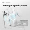 imageelago Magnetic Hybrid Clear Case Compatible with iPhone 15 Pro Max Case Compatible with MagSafe 67quot US Military Grade Drop Protection PC  TPU Hybrid Technology Reduced Yellowing BlackWhite