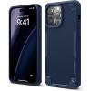 imageElago Armor iPhone 14 Pro Max 67quot Case  Military Grade Drop Protection HeavyDuty Carbon Fiber Texture Shockproof Bumper BlackJean Indigo