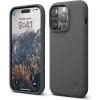 imageelago Compatible with iPhone 14 Pro Max Case Pebble Case Full Body Protective Cover Shockproof Special Pebble Coated Slim AntiScratch 67 inch Dark Grey