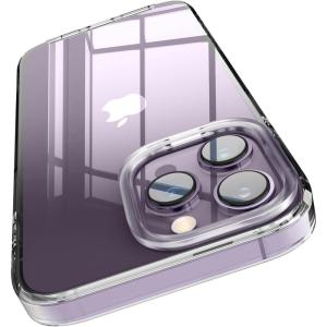 imageelago Clear Hybrid Case Compatible with iPhone 14 Pro Max 67 inch PC  TPU Hybrid Technology Reduced Yellowing Crystal Clear Shockproof Full Body Protection CaseTransparent