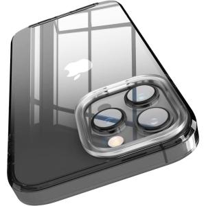 imageelago Clear Hybrid Case Compatible with iPhone 14 Pro Max 67 inch PC  TPU Hybrid Technology Reduced Yellowing Crystal Clear Shockproof Full Body Protection CaseBlack