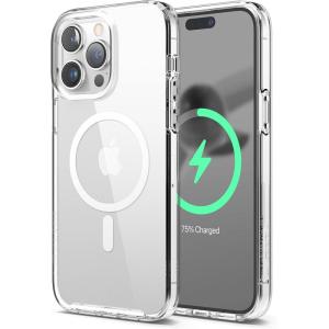 imageelago Magnetic Hybrid Clear Case Compatible with iPhone 14 Pro Max Case Compatible with MagSafe 67quot US Military Grade Drop Protection PC  TPU Hybrid Technology Reduced Yellowing TransparentiPhone 14 Pro Max
