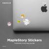 imageelago l MapleStory Collection Case Compatible with Apple AirPods Pro Durable TPU Material Reduced Yellowing Supports Wireless Charging Official Merchandise MapleStory Stone Spirit