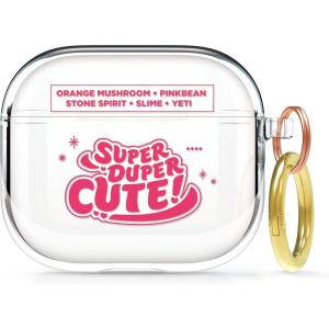 imageelago l MapleStory Collection Case Compatible with Apple AirPods 3 Durable TPU Material Reduced Yellowing Clear Protection Supports Wireless Charging Official Merchandise MapleStory Monster