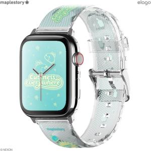 imageelago l MapleStory Collection Watch Band Compatible with Apple Watch Band 38mm 40mm 41mm 42mm 44mm 45mm compatible with iWatch Series 8SE276SE54321 Soft Protective Strap Official Merchandise MapleStory stone spirit