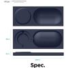 imageelago Charging Tray Compatible with MagSafe Charger Compatible with iPhone 1615141312 AirPods Wireless Case and Other Wireless Charging Phones Sand Pink Charging Cable Not IncludedJean Indigo