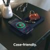 imageelago Charging Tray Compatible with MagSafe Charger Compatible with iPhone 1615141312 AirPods Wireless Case and Other Wireless Charging Phones Sand Pink Charging Cable Not IncludedJean Indigo