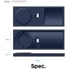 imageelago Charging Tray Duo Compatible with MagSafe Charger and Compatible with Apple Watch Charger Compatible with iPhone 1615141312 AirPods Wireless Case BlackCharging Cable Not IncludedJean Indigo