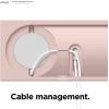 imageelago Charging Tray Duo Compatible with MagSafe Charger and Compatible with Apple Watch Charger Compatible with iPhone 1615141312 AirPods Wireless Case BlackCharging Cable Not IncludedSand Pink